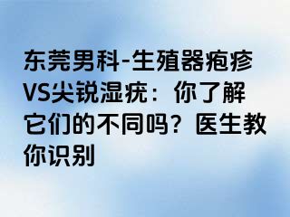 东莞男科-生殖器疱疹VS尖锐湿疣：你了解它们的不同吗？医生教你识别